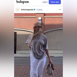 Boheme crochet bucket hat in yellow